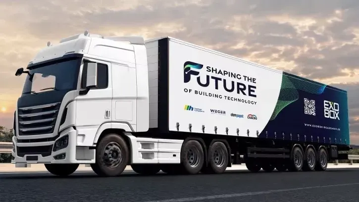 Mit einem eigens umgebauten LKW machen die ausrichtenden Partner die Zukunft der TGA hautnah erlebbar.