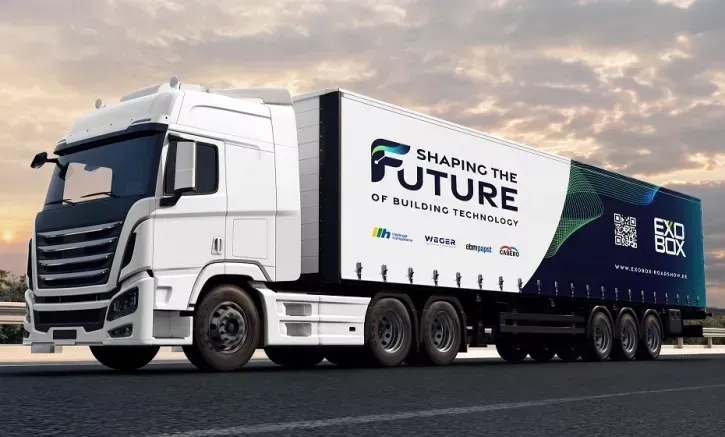 Mit einem eigens umgebauten LKW machen die ausrichtenden Partner die Zukunft der TGA hautnah erlebbar.