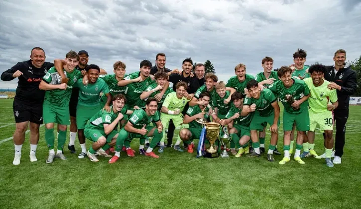 Der Sieger des BITZER CUPS Junioren 2025 – Borussia Mönchengladbach