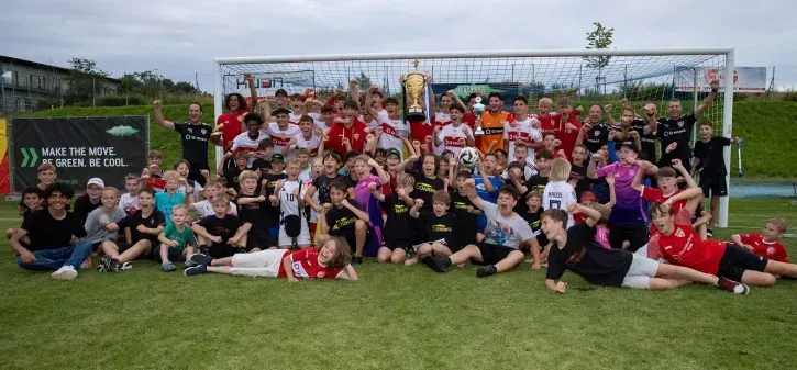 Der Sieger des BITZER CUPS Junioren 2024 – der VfB Stuttgart