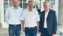 Der neue Vorstand des BVF (v.l.): Andreas Piephans, Ulrich Stahl und Michael Muerköster