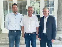 Der neue Vorstand des BVF (v.l.): Andreas Piephans, Ulrich Stahl und Michael Muerköster