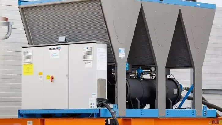 Die Partnerschaft zielt auf ein verbesserte Marktposition der Produkte von Engie Refrigeration. Im Bild: Kältemaschine „Quantum Air“.