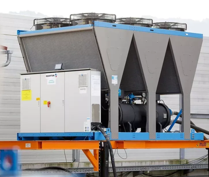 Die Partnerschaft zielt auf ein verbesserte Marktposition der Produkte von Engie Refrigeration. Im Bild: Kältemaschine „Quantum Air“.