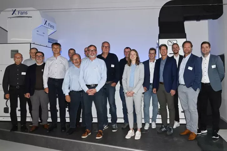 Auf Einladung der TROX X-FANS GmbH trafen sich die Mitglieder der FGK-Arbeitsgruppe 01 „Ventilatoren“ und die Partner der Ventilatortauschkampagne in Bad Hersfeld.
