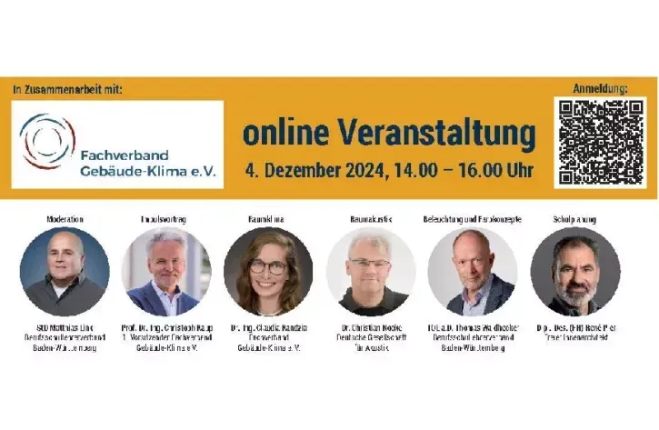 Ein kostenfreier Online-Workshop am 4. Dezember richtet sich an Fachkräfte aus Bildungseinrichtungen, Architekturbüros und dem Bereich Schulplanung sowie an Entscheidungsträger auf politischer Ebene.