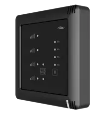Der Regler Basic Connect ist auch im modernen schwarzen Design erhältlich und erfüllt damit auch individuelle Design-Ansprüche.