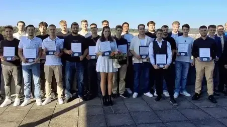 Lossprechungsfeier für die 47 Absolventen der Sommerprüfung in Baden-Württemberg am 20. September in Rutesheim