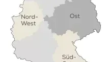 Neu besetzte Munters Vertriebsgebiete innerhalb Deutschlands