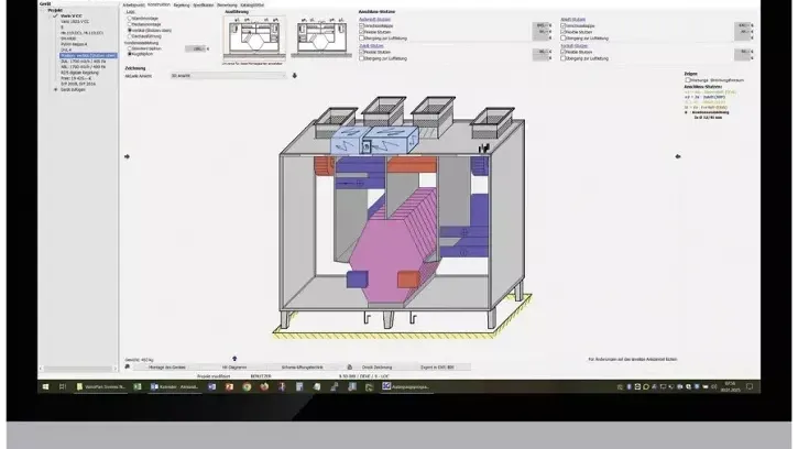 Lüftung effizienter planen: Im Video-Tutorial erhalten Installateure und Fachplaner Tipps und Tricks zur Lüftungsplanung mit der Auslegungssoftware VarioPlan von VALLOX.