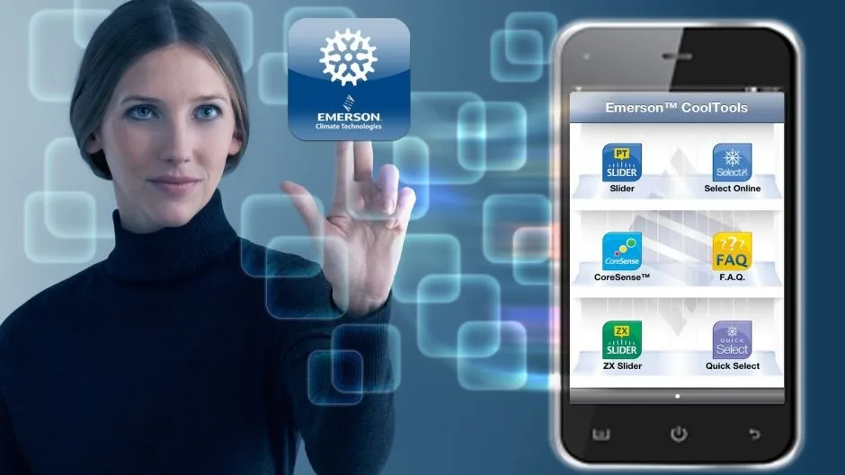 CoolTools App von Emerson Climate Technologies