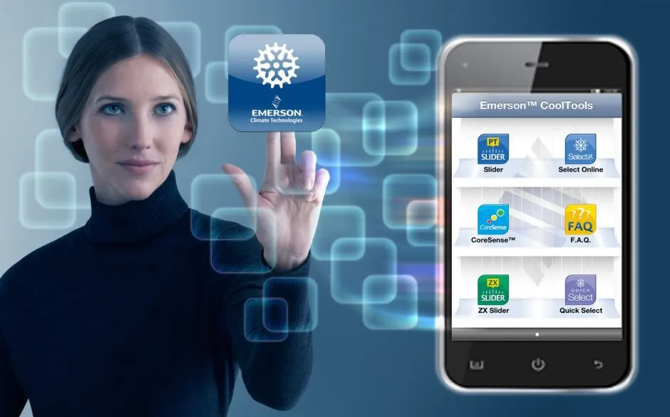 CoolTools App von Emerson Climate Technologies