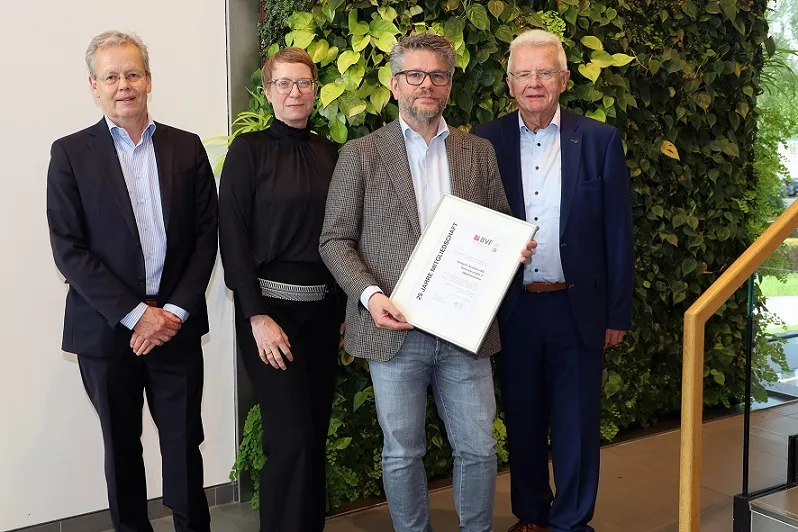 Quartett beim BVF