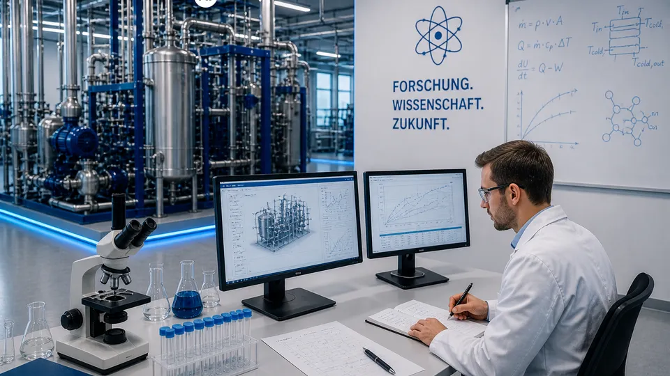 Moderne Forschungsumgebung im Labor