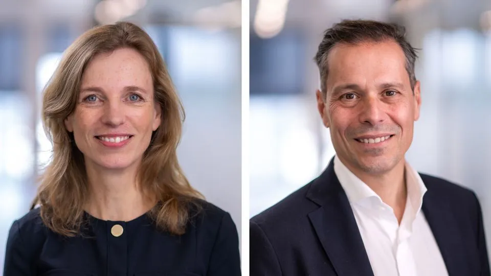 Aliëtte van der Wal-van Dijk und Luigi La Morgia von BDR Thermea-