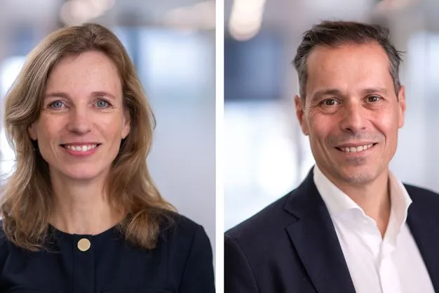 Aliëtte van der Wal-van Dijk und Luigi La Morgia von BDR Thermea-