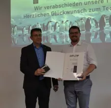 Christian Hindelang erhielt das beste Zeugnis.