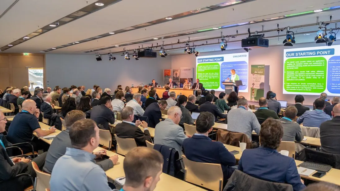 Ein Vortrag auf dem Chillventa Congress.