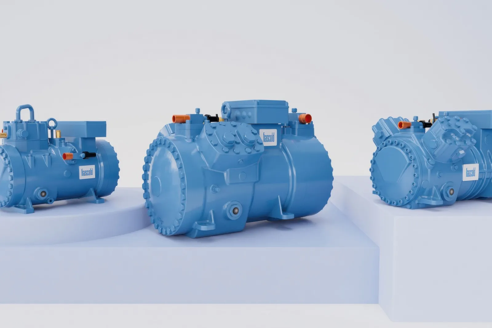 Zweistufiger Verdichter für Kälte und Klima 