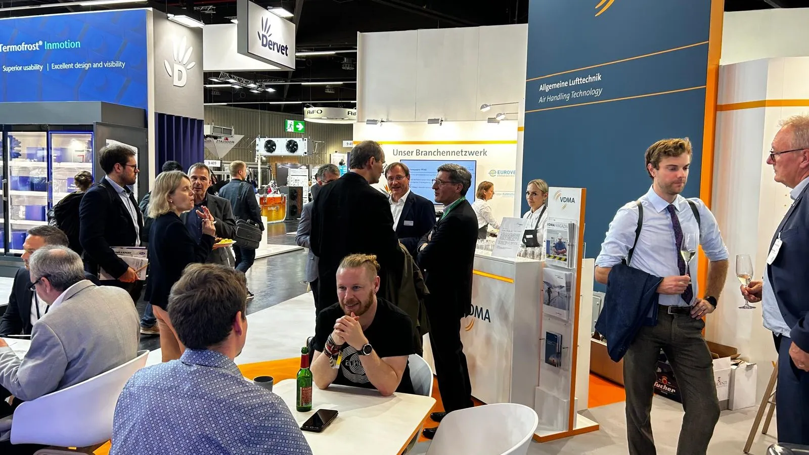 Der Messestand des VDMA auf der Chillventa.