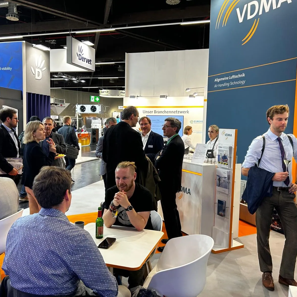 Der Messestand des VDMA auf der Chillventa.