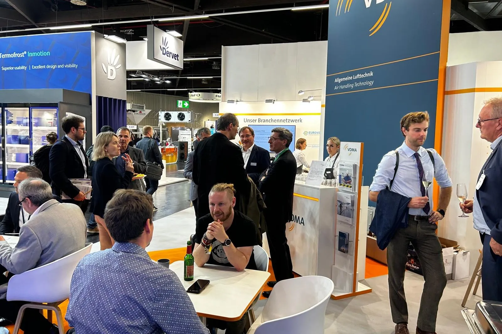 Der Messestand des VDMA auf der Chillventa.